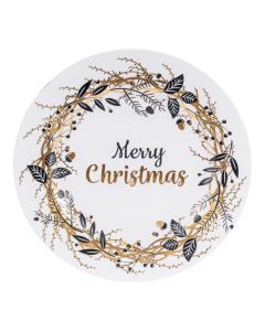 Portaplato Merry Christmas multicolor