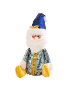 Peluche navideño santa-muñeco nieve 10pulg 