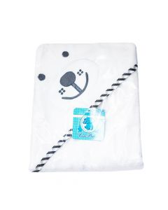 Toalla baño para bebé con capucha oso