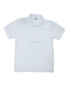 Camiseta escolar infantil blanca