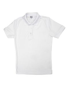 Camiseta escolar tipo polo talla 16