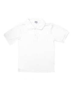 Camiseta escolar niño blanca talla 6 