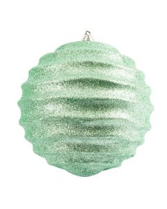 Esfera plástica navideña 20cm menta