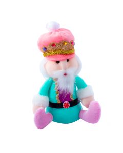 Peluche navideño cascanueces 25.4cm multicolor surtido