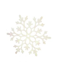 Figura navideña copo nieve