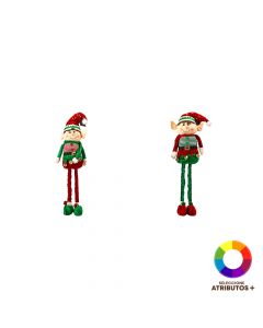 Peluche elfo con lentejuelas