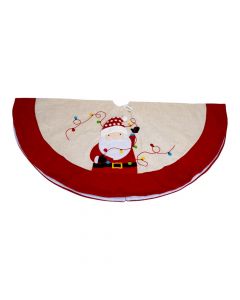 Pie para árbol navideño