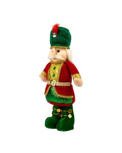 Peluche cascanueces navideño