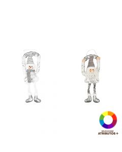 Peluche colgante navideño Ho Ho Ho