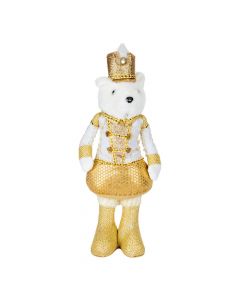 Peluche navideño oso afelpado