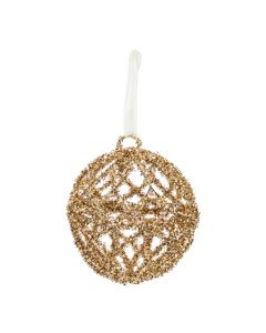 Esfera navideña champagne