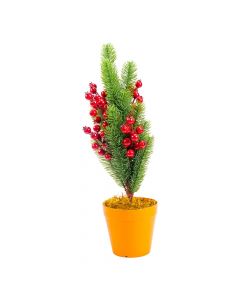 Planta navideña artificial decorativa