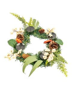 Corona navideña decorativa