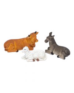 Animales poliresina para nacimiento
