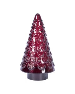 Árbol navideño de vidrio