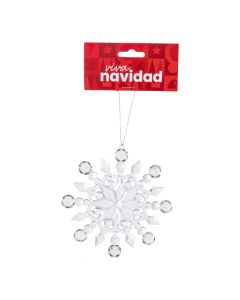Copo de nieve colgante