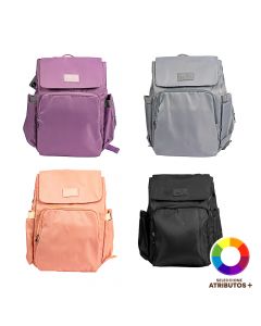 Pañalera con zipper práctica