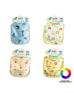 Babero impermeable bebé