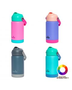 Botella acero inoxidable antiderrame