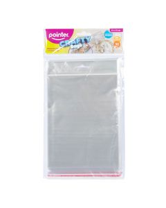 Bolsa celofán adhesiva 23x15cm