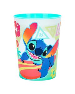 Vaso estampado Stitch aloha menta