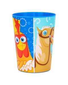 Vaso estampado La Granja zenon azul