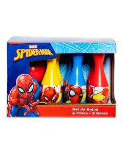 Juego bolos Spider-Man 8 piezas