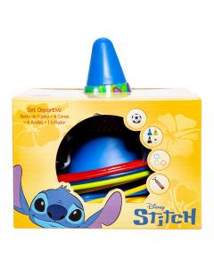 Set deportivo Stitch 10 piezas