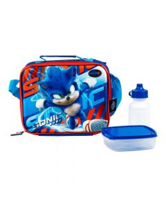 Lonchera Sonic diseño 3D