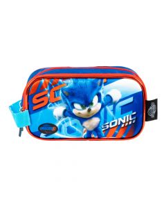 Cartuchera estampado Sonic