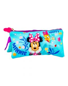 Cartuchera Minnie Mouse doble zipper