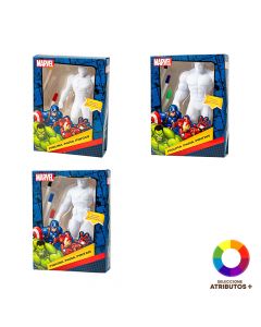 Figura Marvel para colorear