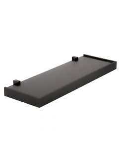 Repisa negro borde duetto 1,5x20x40cm
