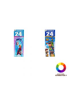 Rompecabezas Frozen y Toy Story