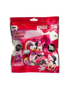 Rompecabezas Minnie Mouse bff 23.1x26.3cm 24pzas +3a