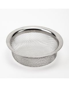 Filtro fregadero redondo 8.5cm plateado