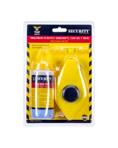 Tiralínea con gis y nivel