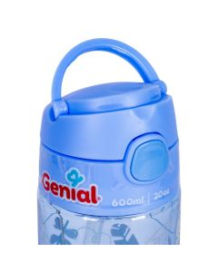 Botella bebé estampada 600ml