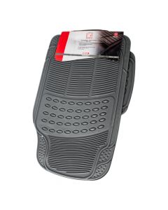 Alfombra lafa racing caucho 3pzas negro