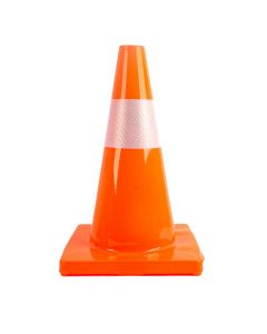 Cono tránsito plástico naranja