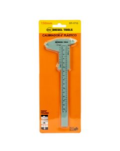 Calibrador Diesel Tools 150mm 6pulg gris
