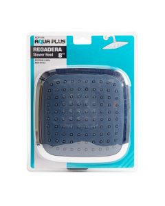 Regadera ducha cuadrada con brazo 8pulg 