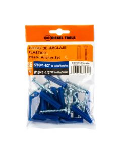 Set tornillos metálicos surtido