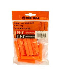 Set tornillos metálicos 24 piezas