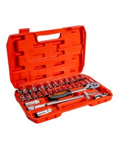 Set ratchet metálico 32 piezas