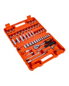 Set ratchet metálico 53 piezas