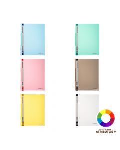 Folder A4 con prensilla