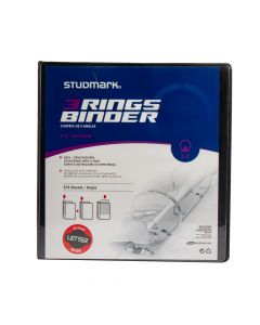 Carpeta studmark 3 anillos negro 2"
