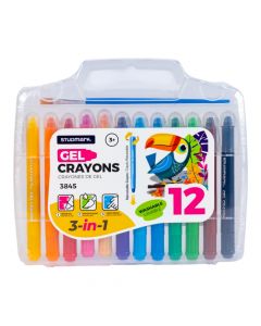 Crayones de gel retráctiles