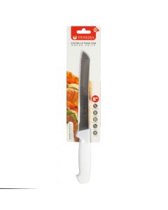 Cuchillo acero inoxidable con mango plástico